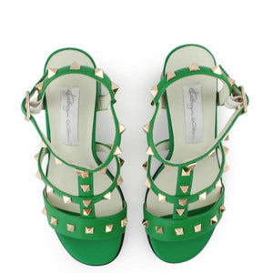 Kathryn Wilson Delacroix Heel Emerald Green