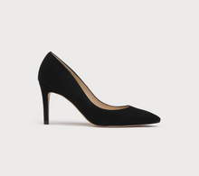 LK Bennett Floret Black Suede
