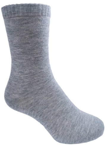 Designer Textiles Womens Plain Wool Cashmere Grey Melange