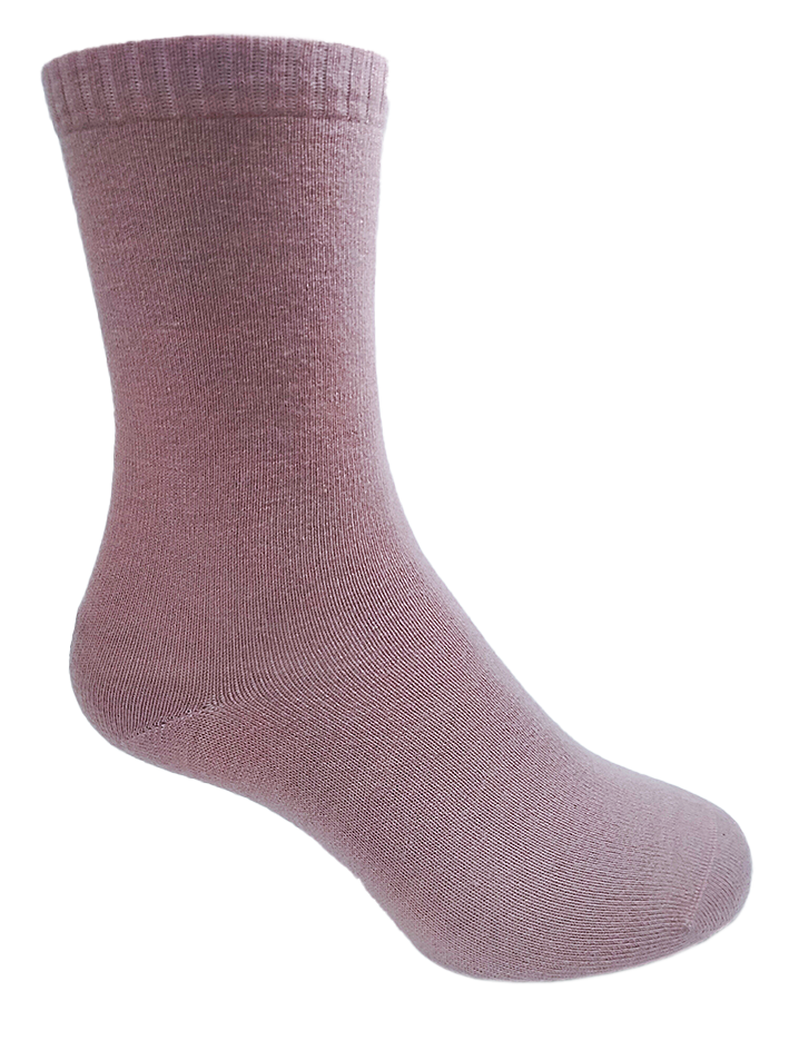 Designer Textiles Womens Plain Wool Cashmere Dusky Rose