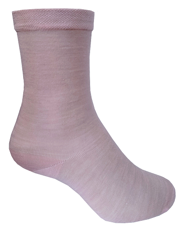 Designer Textiles Merino Classic Dress Dusky Pink