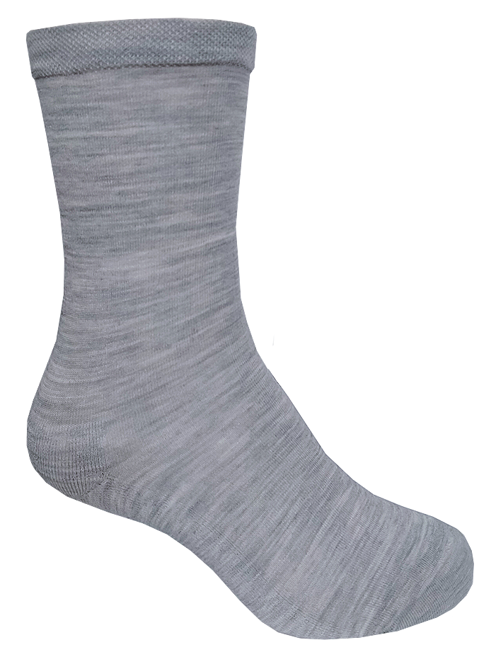 Designer Textiles Merino Classic Dress Grey Marle